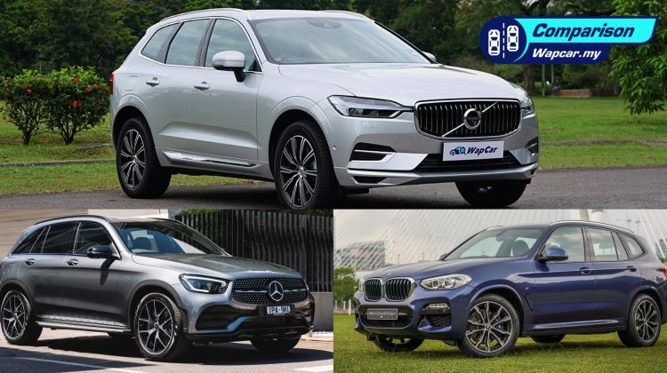BMW X3 vs Volvo XC60 vs Mercedes-Benz GLC - Which is best?