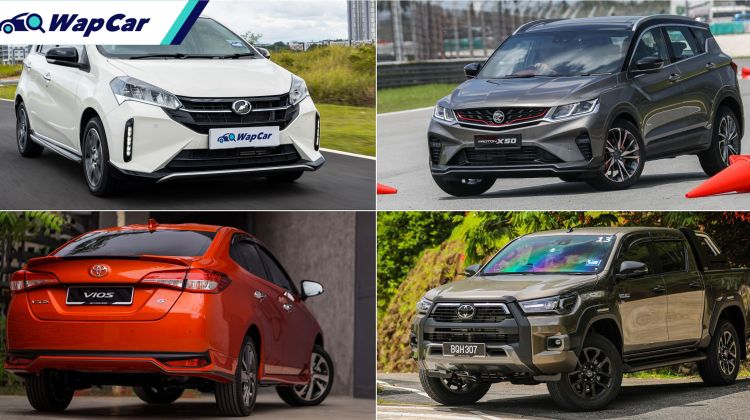 Malaysia vehicle sales down 4% in 2021, which car was the best-selling model?