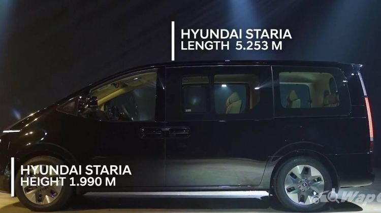 Should recond Alphards worry? 2021 Hyundai Staria bookings open in Malaysia, launching soon