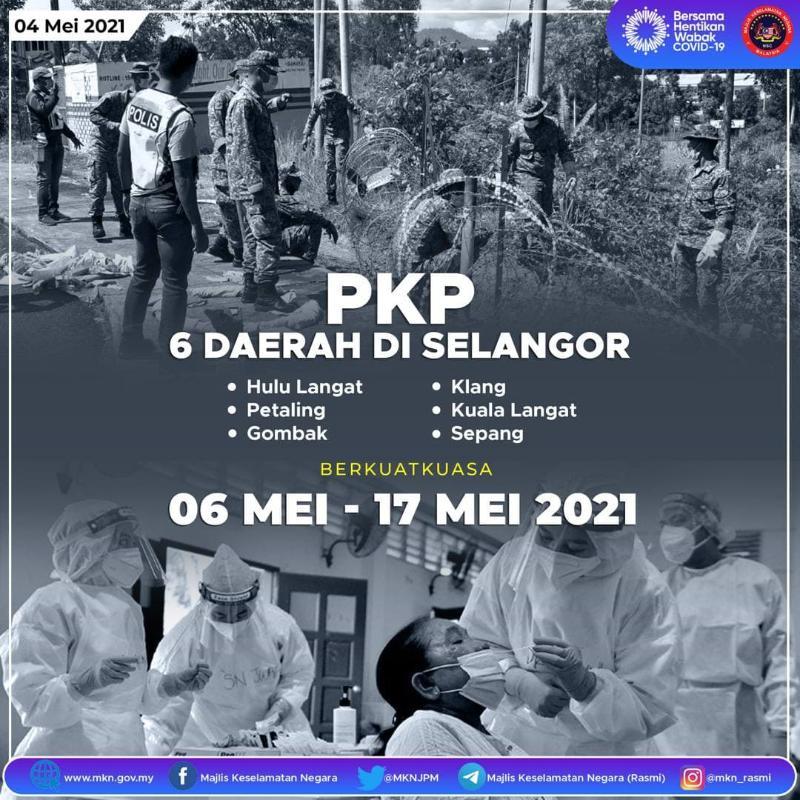 PKP 3.0 dikuatkuasakan di 6 daerah Selangor, pelancongan bersyarat dibekukan 02