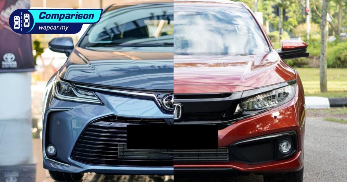 Toyota Corolla Altis vs Honda Civic: Who should buy which? 01
