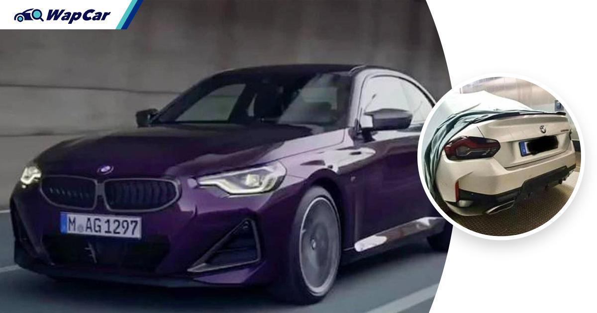 No massive grilles here - 2022 BMW 2 Series Coupe leaked ahead of debut 01