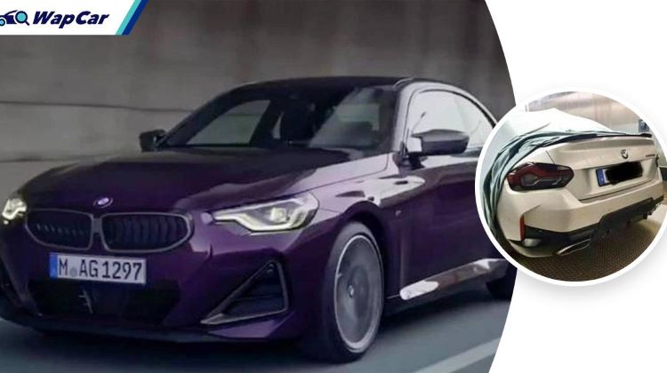 No massive grilles here - 2022 BMW 2 Series Coupe leaked ahead of debut