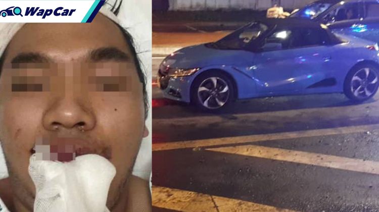 KK JDM fans, a Honda S660 owner lost 7 teeth after assault by Alza driver