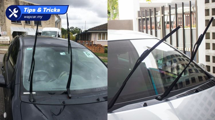 Does putting the windshield wipers up make them last longer?
