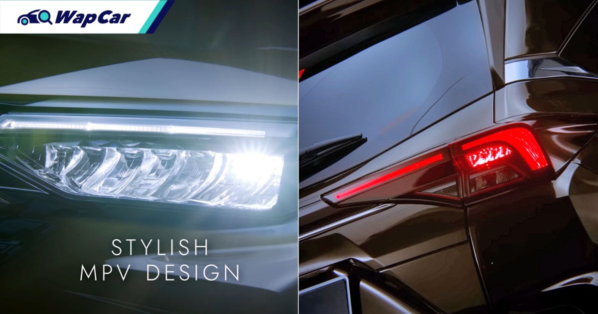 Shine bright as the D27A all-new 2022 Perodua Alza teases its LED lights 01