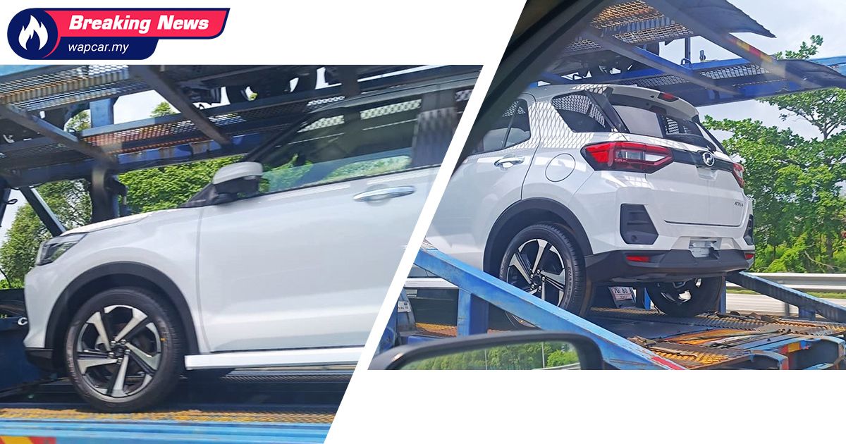 Spied: Is this the 2022 Perodua Ativa Hybrid, to be introduced in Malaysia sooner than expected? 01