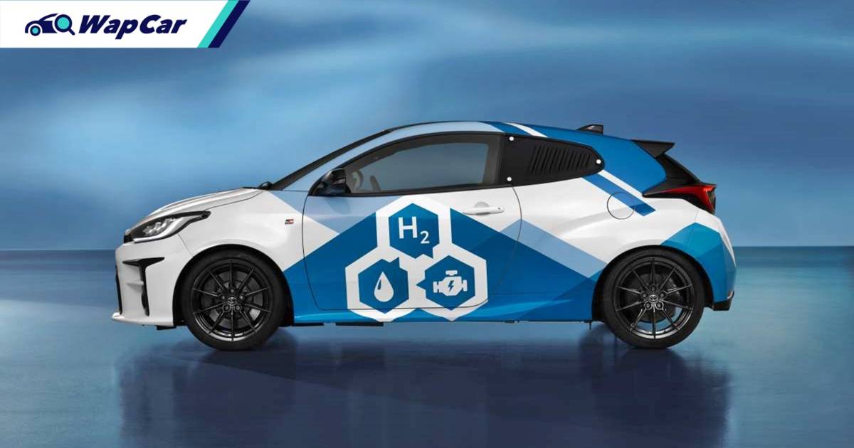 Of course Toyota’s fueling the GR Yaris with hydrogen 01