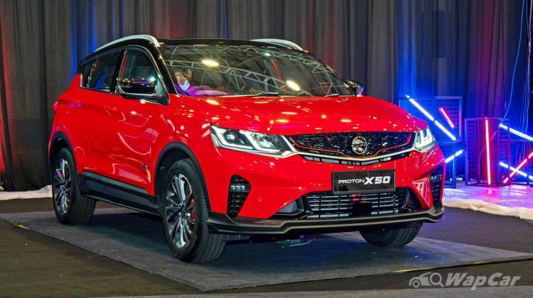 This is why there's still no confirmed price list for the Proton X50 yet