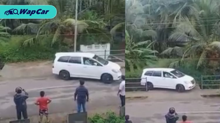 Parallel parking sensation claims he doesn’t even own the Toyota Innova!