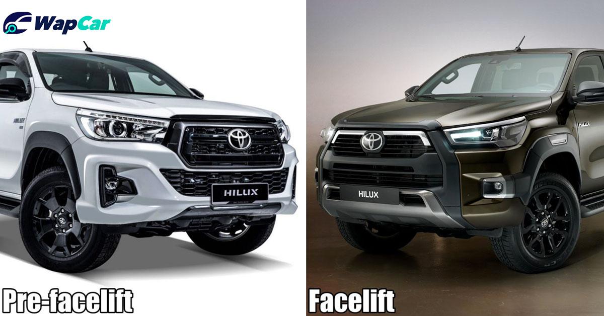 New vs old: Updated 2020 Toyota Hilux vs pre-facelift model 01