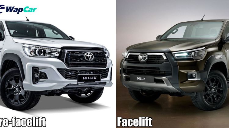 New vs old: Updated 2020 Toyota Hilux vs pre-facelift model