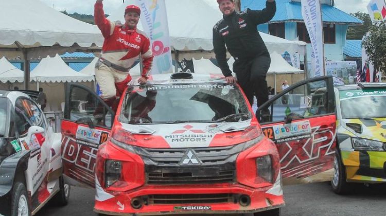 Mitsubishi Xpander AP4 'tapau' perlumbaan APRC 2022 di Indonesia, MPV pertama yang menang rali!