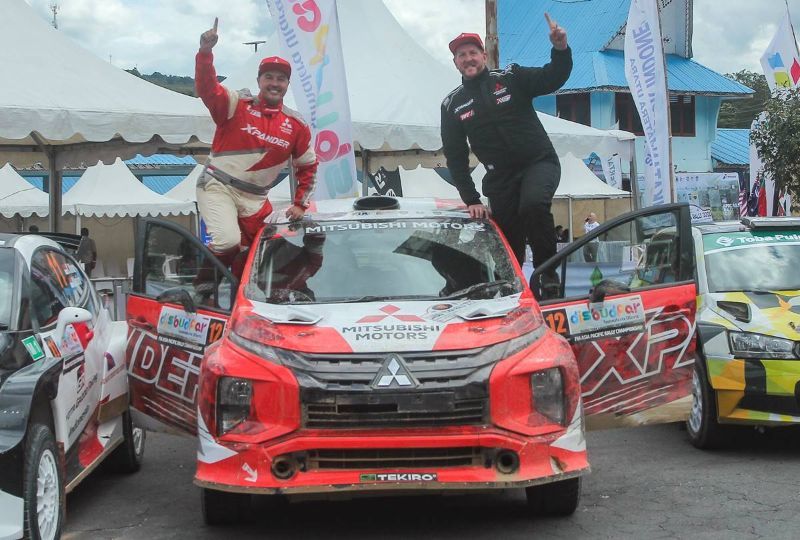 Mitsubishi Xpander AP4 'tapau' perlumbaan APRC 2022 di Indonesia, MPV pertama yang menang rali! 02