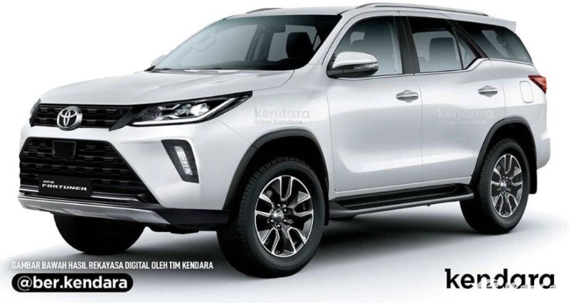 Spied: New 2020 Toyota Fortuner facelift caught in Thailand, to get Toyota RAV4 inspired design? 02