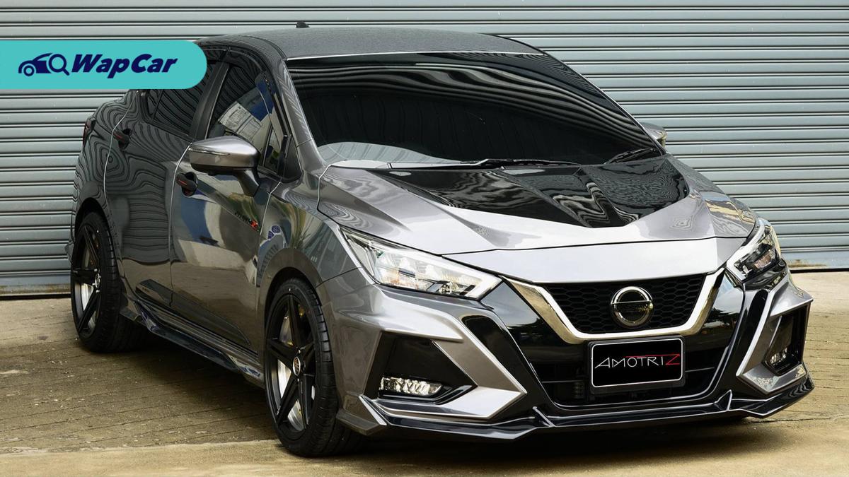Check out this epic LUMGA body kit on the all-new 2020 Nissan Almera 01