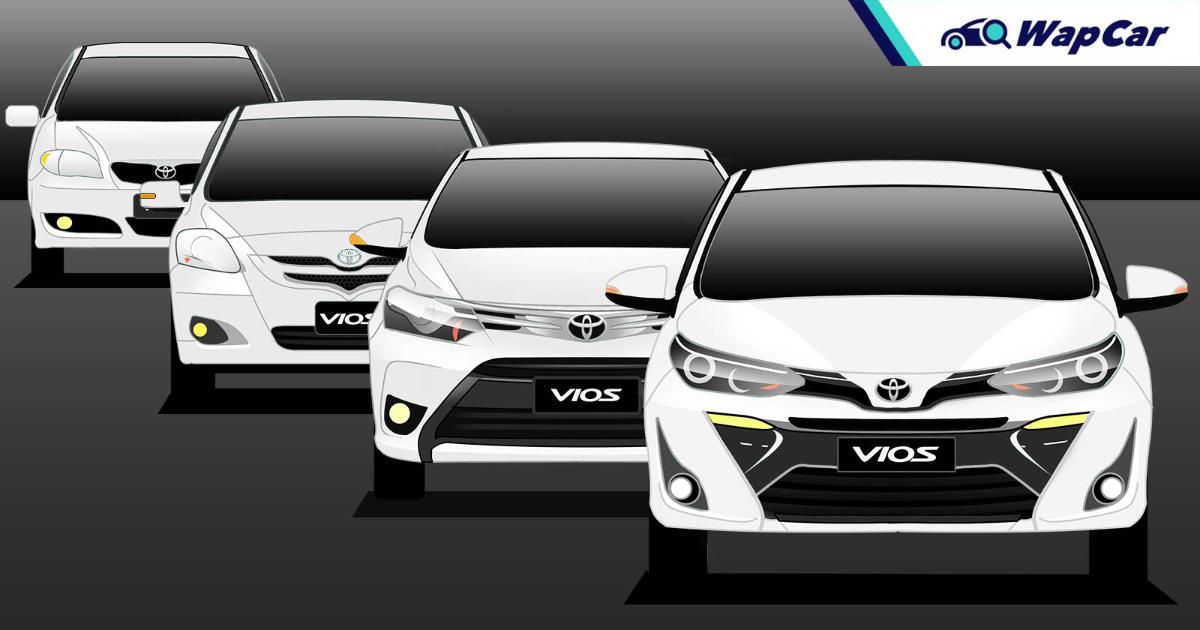 Evolution of the Toyota Vios in 3 generations - The best family saloon for the masses? 01