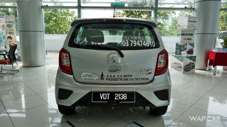 The Perodua Axia 2019 is Malaysia's cheapest new car with VSC