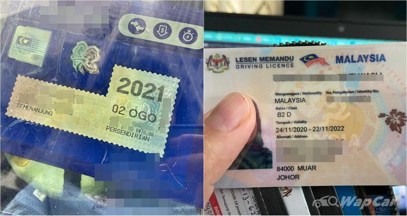Grace period for expired driving licenses and road tax extended to 31-Dec 2021 02