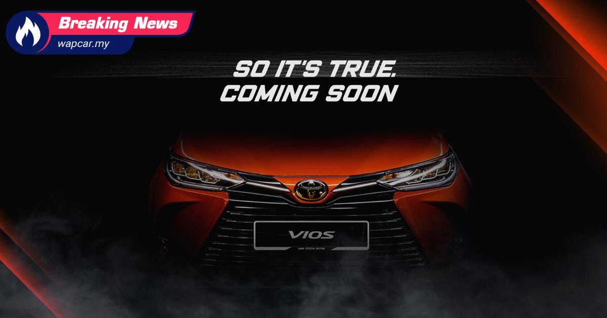 2021 Toyota Vios facelift teased in Malaysia - coming in Dec to disrupt the City and Almera 01