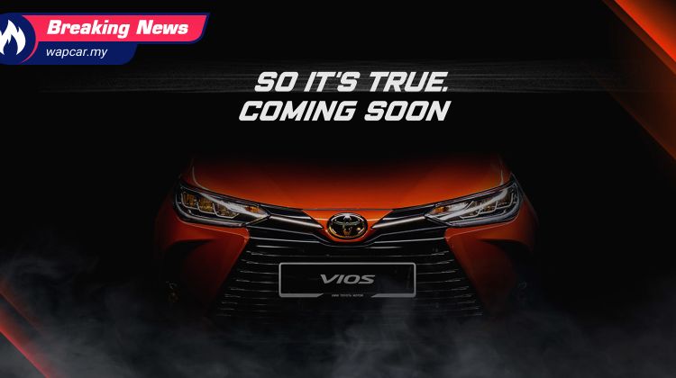 2021 Toyota Vios facelift teased in Malaysia - coming in Dec to disrupt the City and Almera