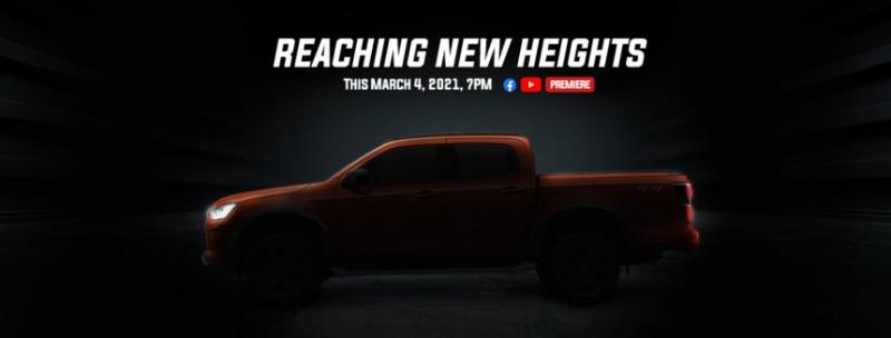 Ahead of Malaysia, all-new 2021 Isuzu D-Max to be launched in the Philippines in March 02
