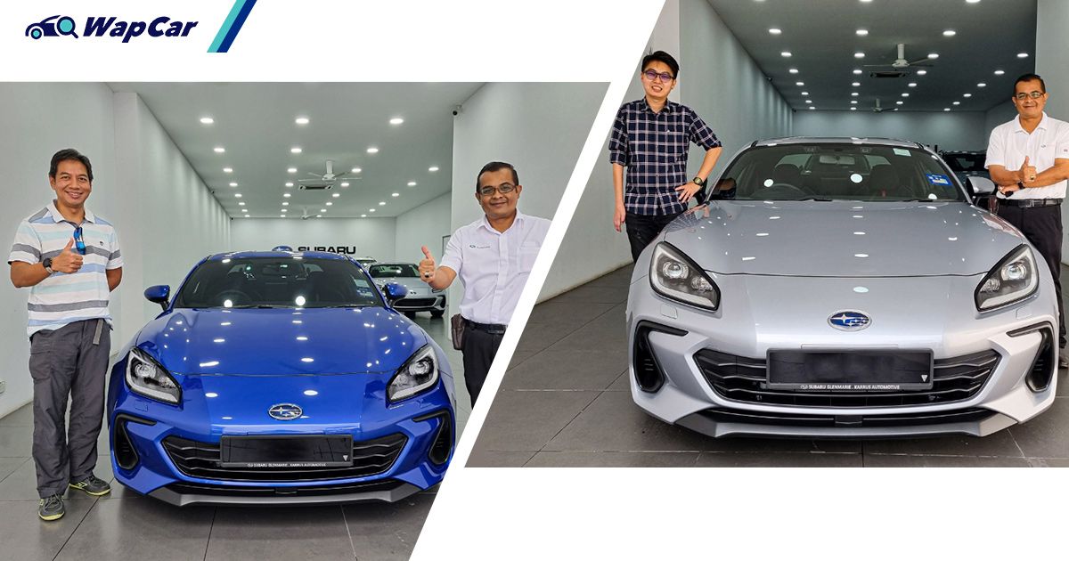 Priced from RM 249k, first pair of officially-imported 2022 Subaru BRZ delivered to customers 01