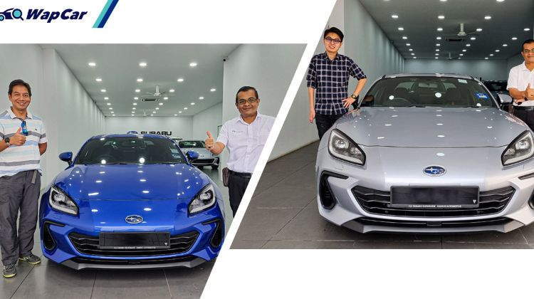 Priced from RM 249k, first pair of officially-imported 2022 Subaru BRZ delivered to customers