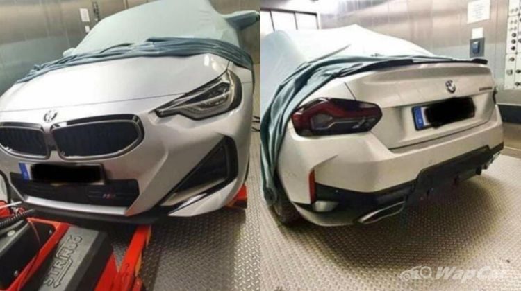 No massive grilles here - 2022 BMW 2 Series Coupe leaked ahead of debut