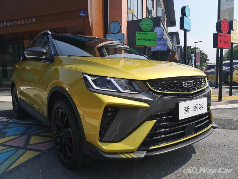 Ah Beng's dream X50? New 2021 Geely Binyue Pro facelift adds loud exhaust and launch control 02