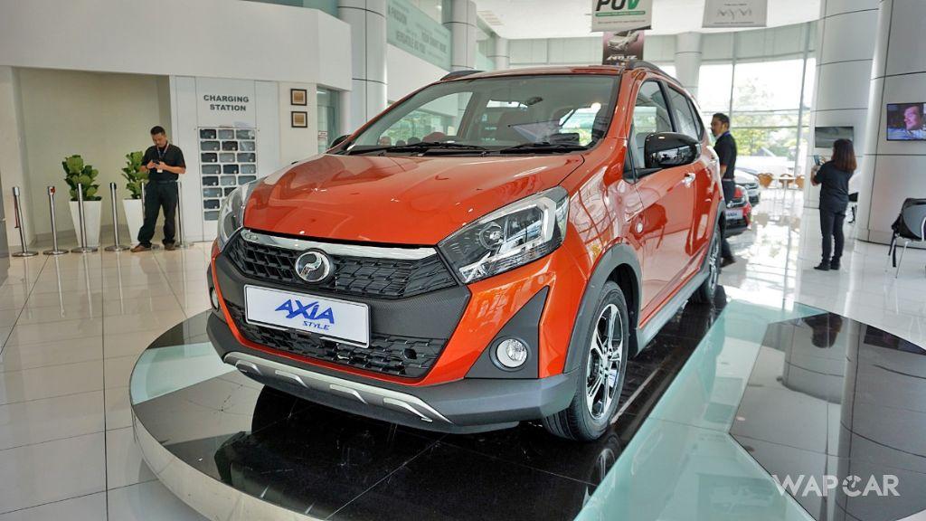 2019 Perodua Axia Style front