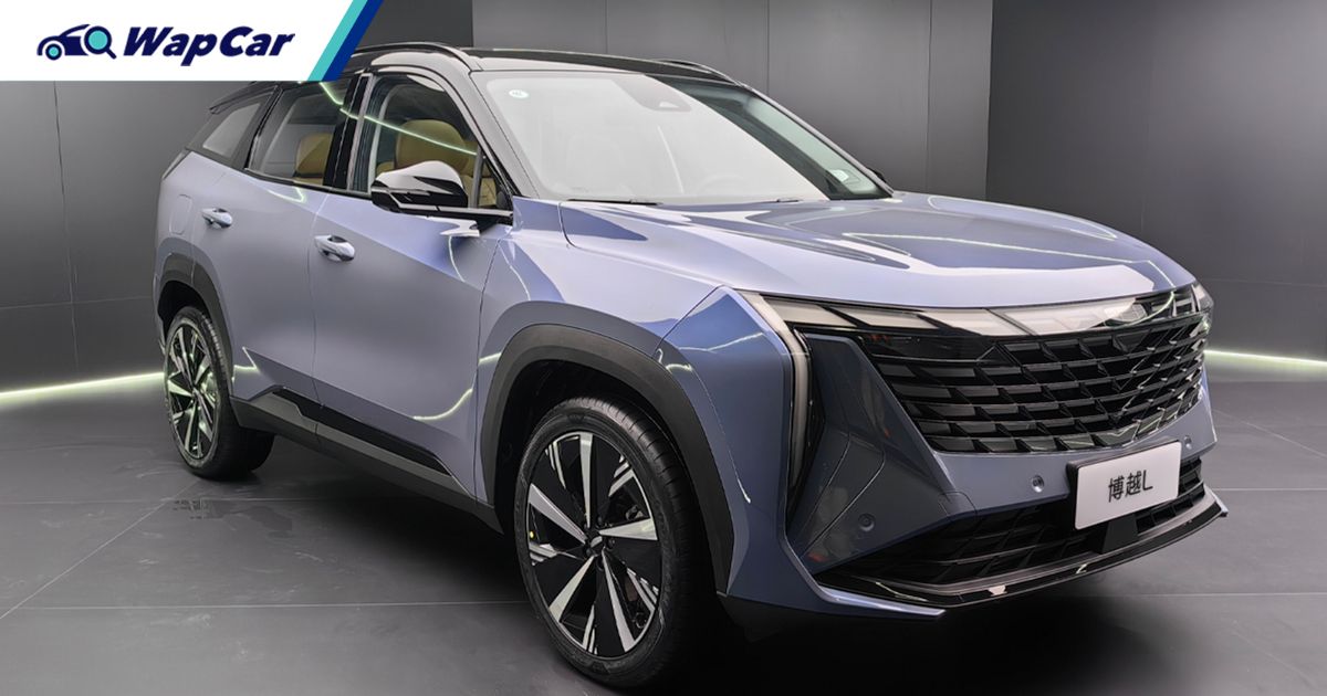 All-new Geely Boyue L launched in China; price up by 22 percent, too expensive to be next Proton X70? 01