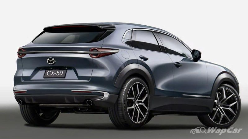 All-new 2023 Mazda CX-50 rendered, BMW X4 fighter coming soon? 02