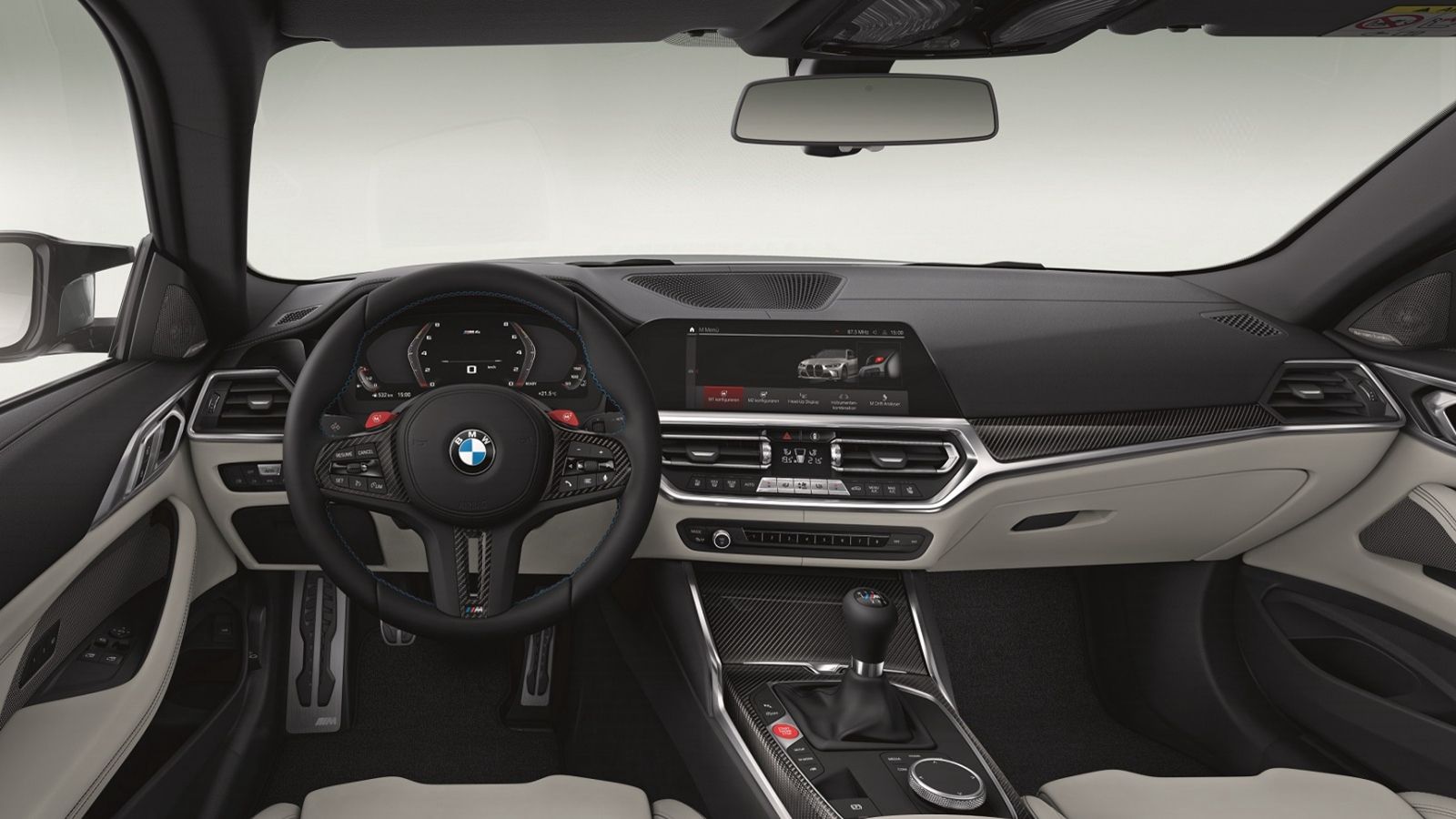 2021 BMW M4 Competition Coupe Interior 001