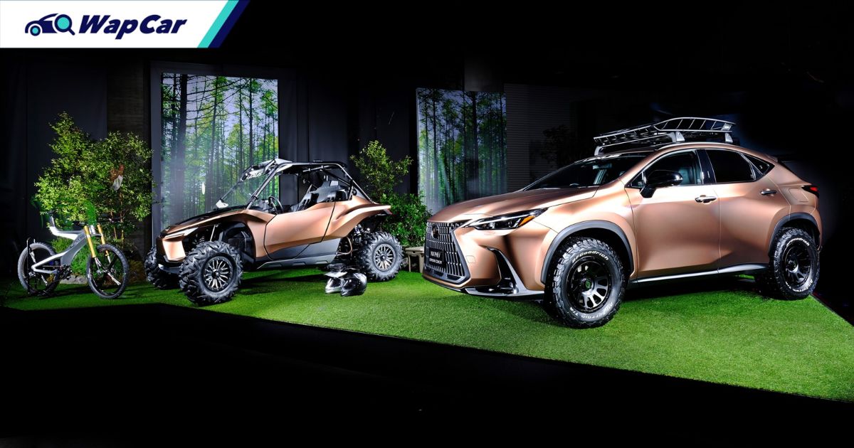 Lexus aims to go where no Lexus has gone before with the NX PHEV Offroad Concept and ROV Concept 01