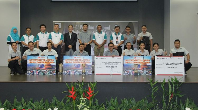 Perodua holds its first-ever Body & Paint skill contest