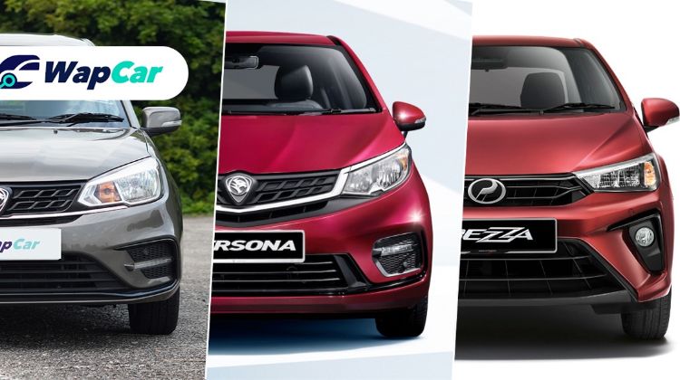 New 2020 Perodua Bezza vs Proton Saga vs Proton Persona – A bigger option for the same price?
