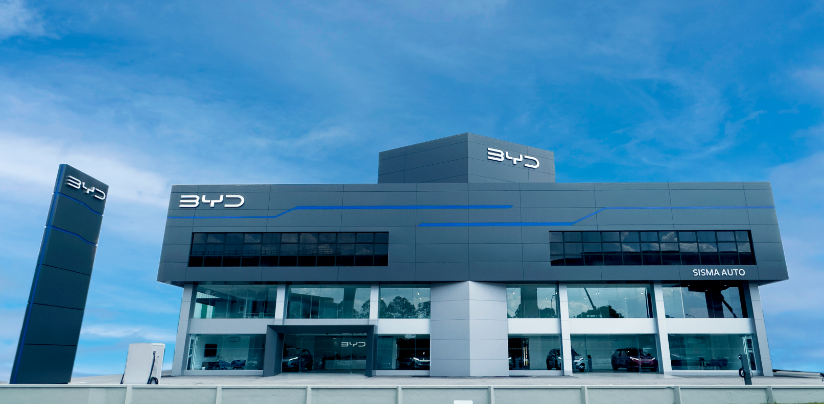 Sisma Auto opens largest BYD 3S centre in Malaysia; Glenmarie facility can serve 1,000 customers monthly