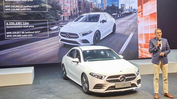 Priced from RM 210k, 2021 CKD Mercedes-Benz A-Class Sedan (V177) is launched in Malaysia