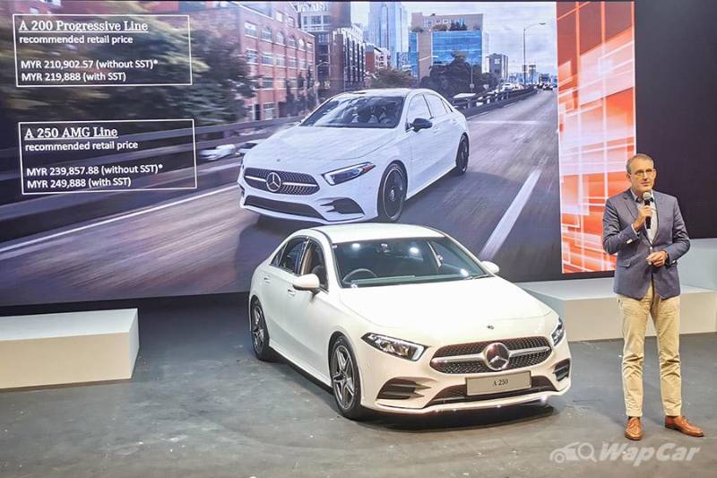 Priced from RM 210k, 2021 CKD Mercedes-Benz A-Class Sedan (V177) is launched in Malaysia 02
