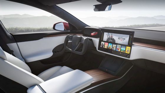 2022 Tesla Model S AWD Interior 001