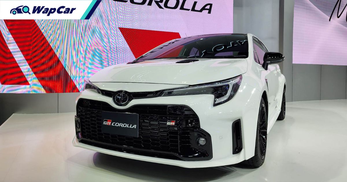 Only 9 units available: 300 PS Toyota GR Corolla marks ASEAN debut in Thailand, price equals to RM 497k 01