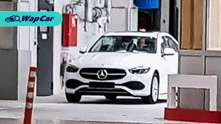 Spied: All-new W206 Mercedes-Benz C-Class spotted without camouflage!
